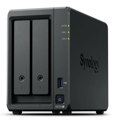 DS 2-BAY PLUS AMD RYZEN R1600 DC 3.1GHZ 4GB DDR4