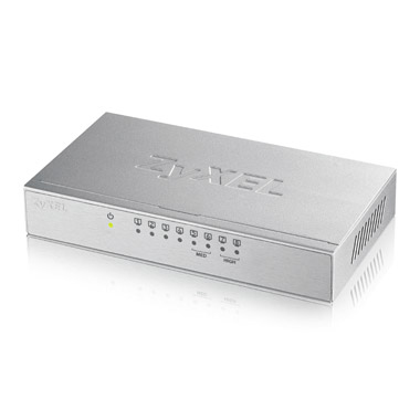 SWITCH UNMANAGED 8 PORT GIGABIT METAL CASE DESKTOP