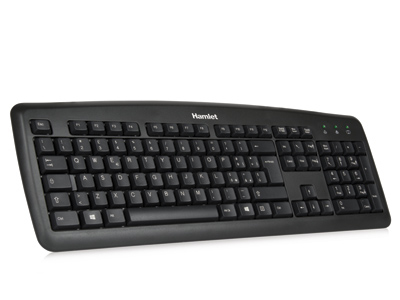 HAMLET KEYBOARD INGLESE INT. EURO LAYOUT BLACK