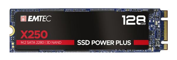 EMTEC X250 SSD M2 SATA III 6GBS  128GB  3D NAND