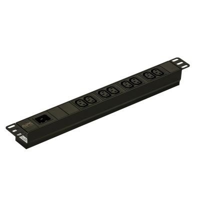 EASY PDU, BASIC, 1U, 16A, 230V, (8)C13