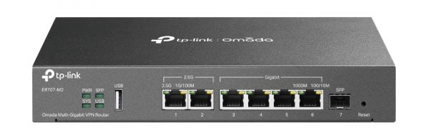 OMADA MULTI-GIGABIT VPN ROUTER, 1? 2.5G RJ45 WAN P