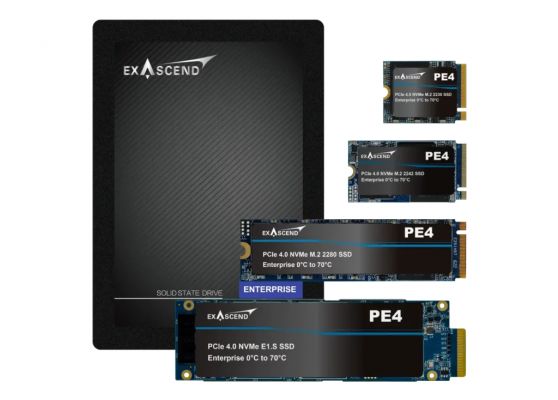 EXASCEND PE4 NVME PCIE GEN4X4 U.2 1,92TB 0 C-70 C