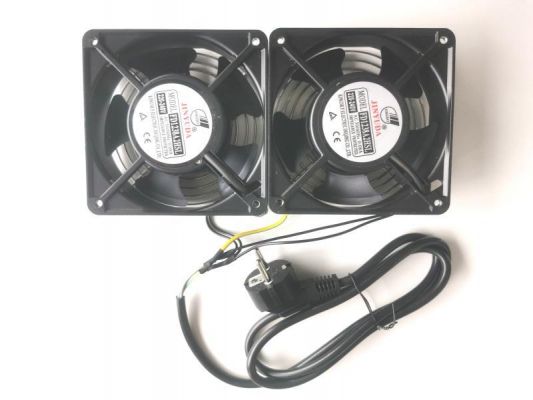 TWO-UNIT CABINET FAN 4/6/9/12U,220V