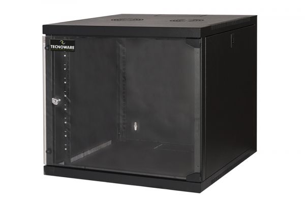 QUADRO A PARETE 19 MONTATO SERIE WALL PRO 9U