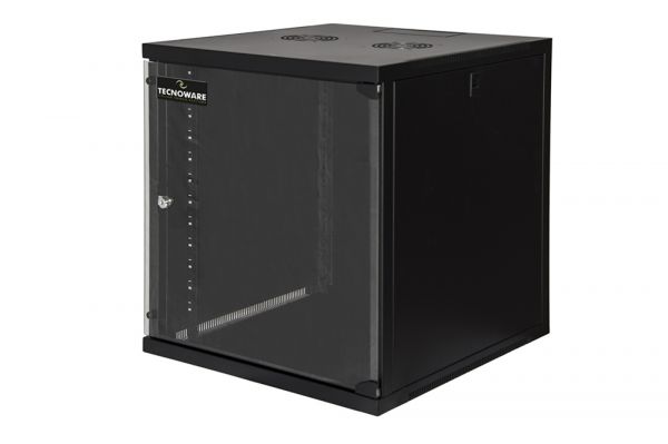 QUADRO A PARETE 19 MONTATO SERIE WALL PRO 12U