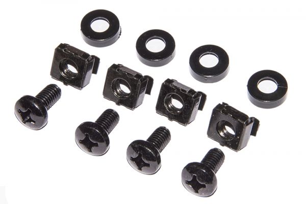 KIT DI 50 VITI E 50 DADI A GABBIA M6