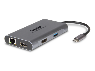 HDMI+DP - 3 USB 3.0 - LAN, USB-C PD 85W