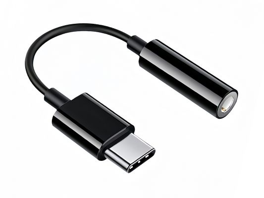 ADATTATORE DAC AUDIO E MIC. USB-C TO JACK F 3,5 MM