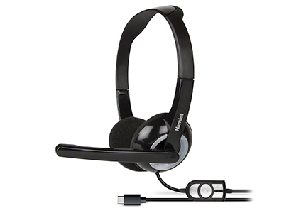CUFFIA STEREO USB-C CON MICROFONO