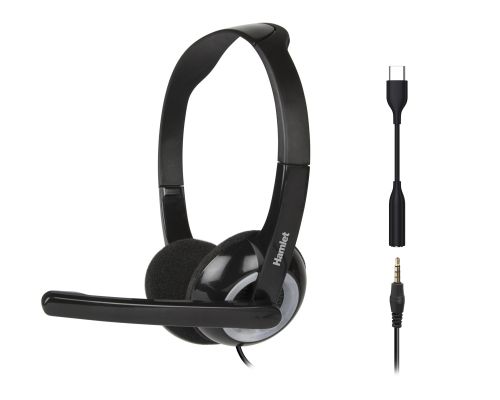 Cuffia Stereo con Microfono USB-C e Jack Combo