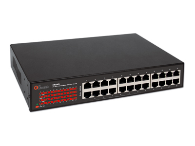 SWITCH 24 PORTE 10 100 MBIT METAL