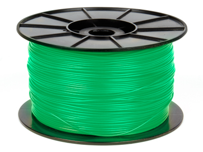BOBINA ABS 1KG X COMP. 3DX100. VERDE