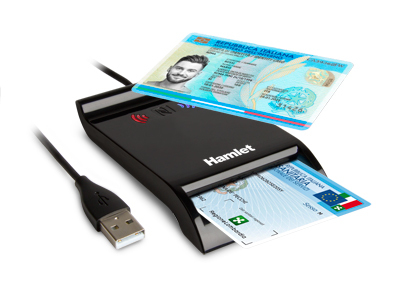 LETTORE CONTATTO/WIRELESS NFC SMART CARD E CIE 3.0