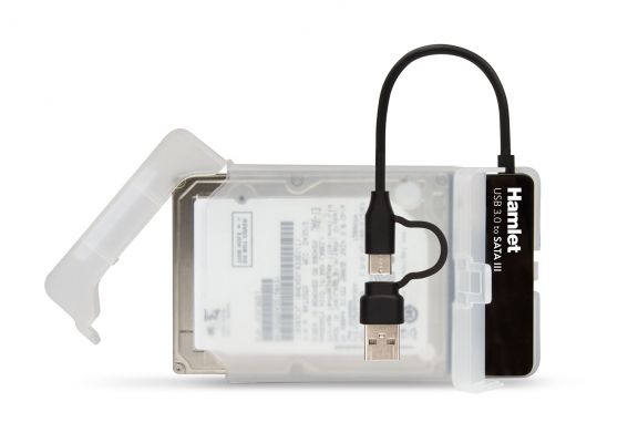 BOX HDD E SSD SATA III 2,5 - USB-C E USB-A