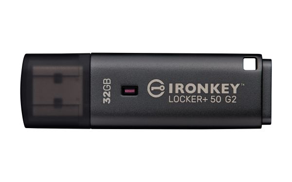 32GB IronKey Locker Plus 50 G2, FIPS 197, AES-256