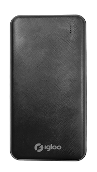 IGLOO POWERBANK CAPACITA' 10.000 MAH NERO OPACO
