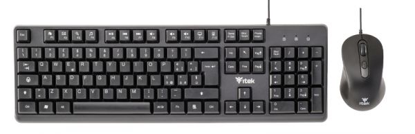 TASTIERA + MOUSE ITEK DEC C01 USB