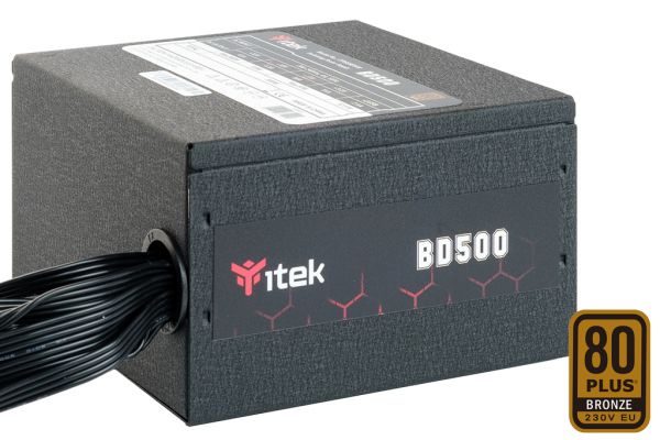 ALIMENTATORE BD500 - 500W, 80PLUS BRONZE