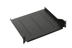 Ripiano Fisso a sbalzo Prof.250mm Nero 2U
