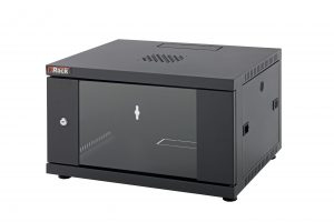 RACK Office Small da Parete 12U 550X450 H.580 NERO