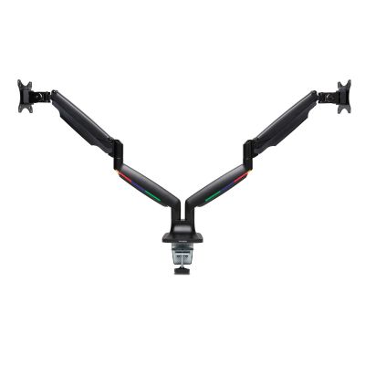 BRACCIO PER DOPPIO MONITOR SMARTFIT ONE-TOUCH NERO