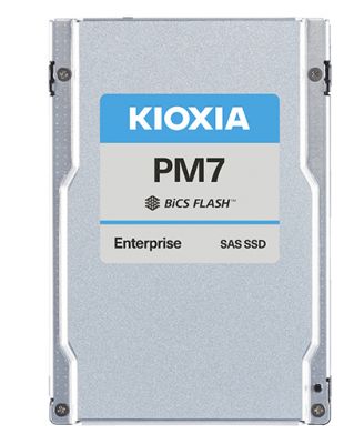 KIOXIA SSD SAS 2.5  15MM 7680GB PHOENIX M7-R SED
