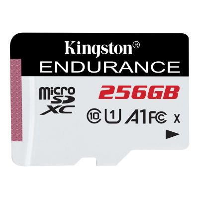256GB MICROSDXC ENDURANCE 95R/45W C10 A1 UHS-I