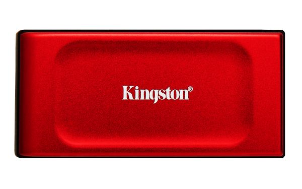 2TB SSD EXT KINGSTON XS1000 USB-C 1050MB/S R/W RED