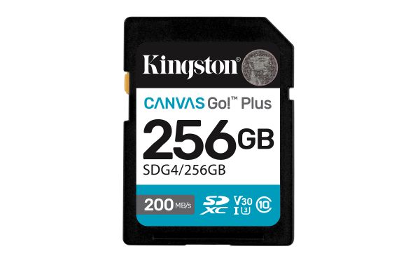 256GB SDXC CANVASGOPLUS G4 200MB/S C10UHS-I U3 V30