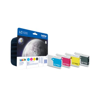 KIT 4 CARTUCCE  - LC-1000VALBP - 400 PAGINE
