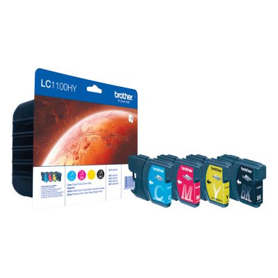 KIT 4 CARTUCCE  - LC-1100HYVALBP - 750 PAGINE