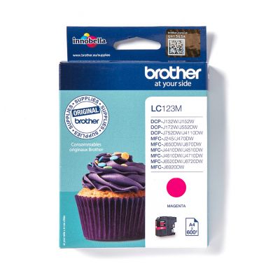 INK MAGENTA - LC-123M - 600 PAGINE