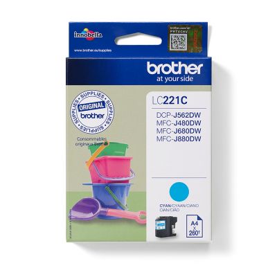 TONER CIANO - LC-221C - 260 PAGINE