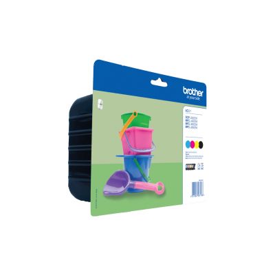 KIT 4 CARTUCCE  - LC-221VALBP - 260/300 PAGINE