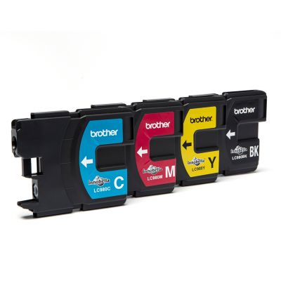 KIT 4 CARTUCCE  - LC-980VALBP - 260/300 PAGINE