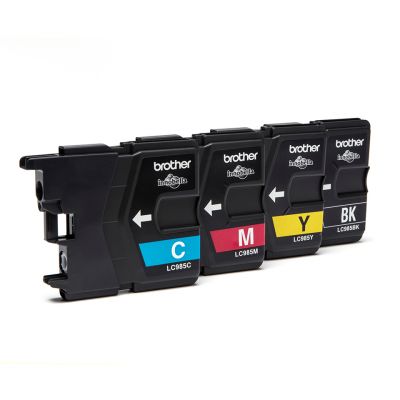 KIT 4 CARTUCCE  - LC-985VALBP - 260/300 PAGINE