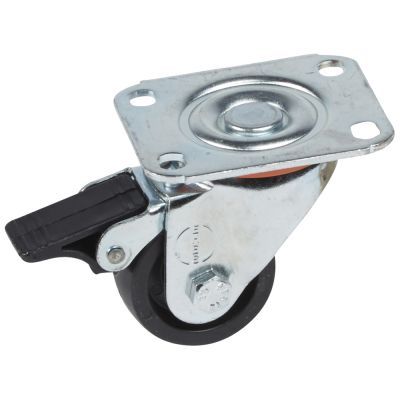 KIT 4 RUOTE PIVOTTANTI, DI CUI 2 CON FRENO,500KG