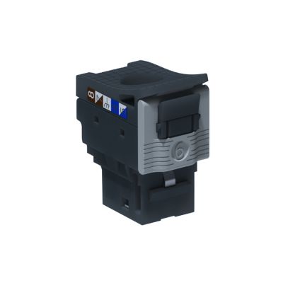 24 PRESE CAT 6 UTP LC  KEYSTONE TOOLLESS RJ45 NERO