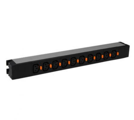 PDU 10 PRESE C13 CON LOCK DI SICUREZZA ANTISGANCIO