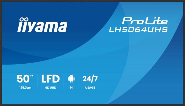 50  3840x2160, UHD IPS DLED panel