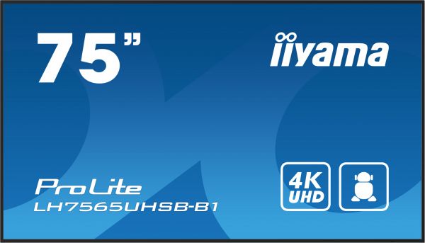 75  3840x2160, UHD IPS panel