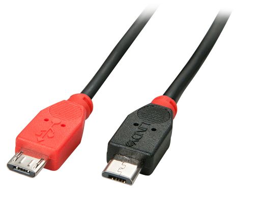 CAVO USB 2.0  TIPO  MICRO-B / MICRO-B  OTG, 1M