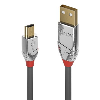 CAVO USB 2.0 TIPO A A MINI-B CROMO LINE, 0.5M