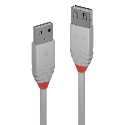 PROLUNGA USB 2.0 TIPO A ANTHRA LINE, 2M