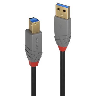 CAVO USB 3.2 TIPO A A B ANTHRA LINE, 1M