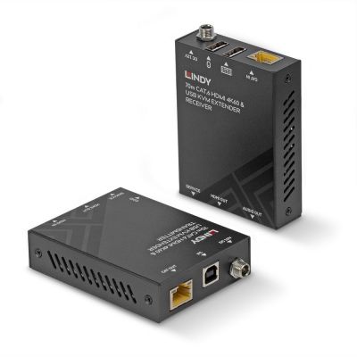 EXTENDER KVM HDMI 4K60, USB   AUDIO, 70M