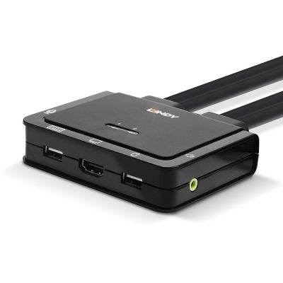 SWITCH KVM HDMI 4K60 USB TIPOC, USB 2.0   AUDIO