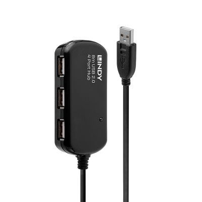 EXTENDER HUB USB2.0 PRO 8M