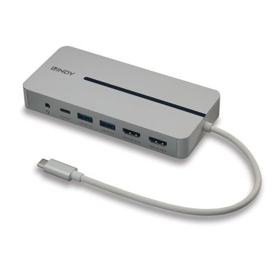 MINI DOCKING STATION USB-C 4K DOPPIO DISPLAY
